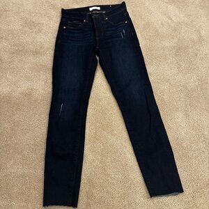 LOFT Women's Midnight Blue Skinny Jeans